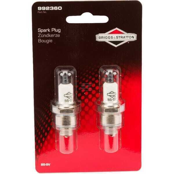 Bougies BS-SV (2 stuks) blister - 992360C - Briggs & Stratton