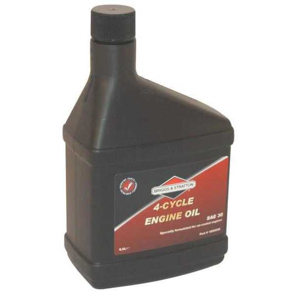 BS Gazonmaaierolie 4-takt Briggs & Stratton - 100005E - Motorolie 600ml mineraal SAE 30W Briggs & Stratton
