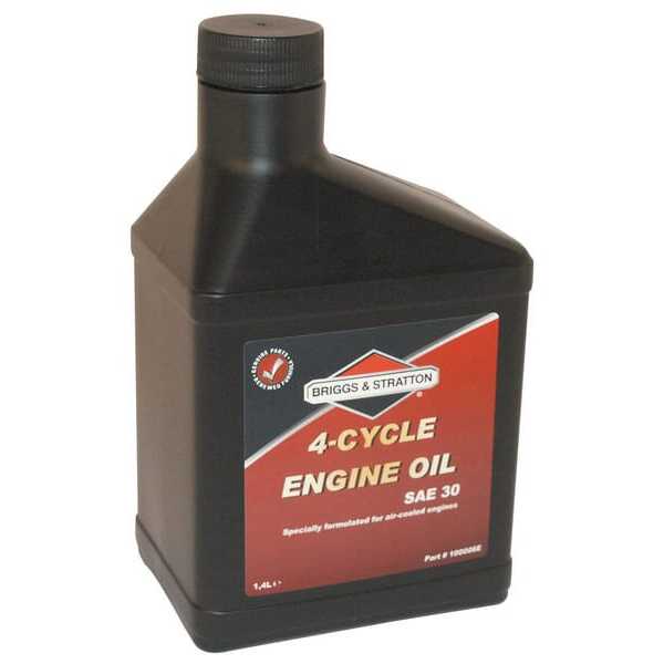 BS Gazonmaaierolie 4-takt Briggs & Stratton - 100006E - Motorolie 1.4L mineraal SAE 30W Briggs & Stratton