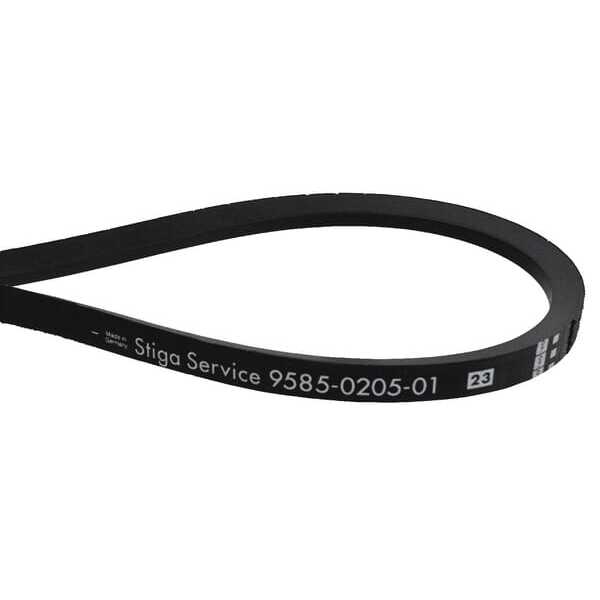 Stiga V-snarenOverzichtF&G - 1134924401 - V-snaar Park PTO 2WD + CD100