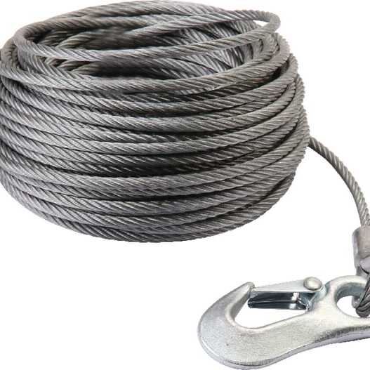 AL-KO Staalkabel voor lier - 1730139 - Kabel voor 501 OPTIMA 20m