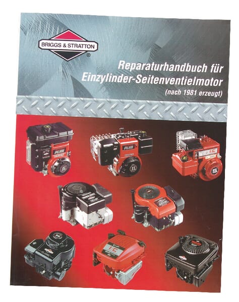 Briggs & Stratton Onderdelenboek - 271266 - Reparatiehandleiding 1-cilindermotor