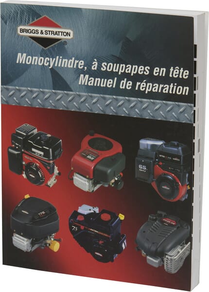 Briggs & Stratton Onderdelenboek - 272946 - Reparatiehandleiding 1 Cilinder OHV Frans