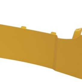 Stiga Motorkappen en Carrosserie delenoverzichtOE - 3271104940 - REAR COVER [YELLOW]