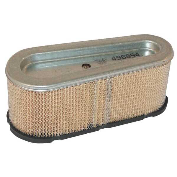 BS Luchtfilter ovaalBriggs & Stratton - 496894S - Luchtfilter B&S (4139)