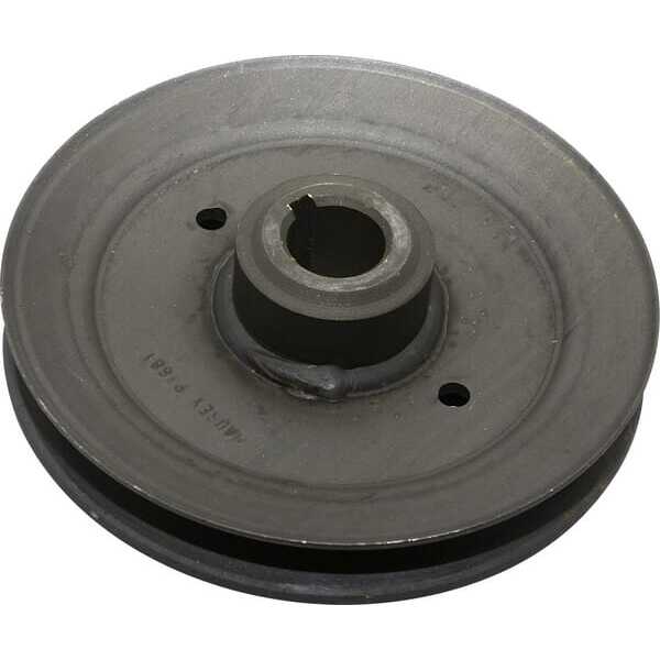 BS Poelies en spanrollenoverzichtOEF&G - 5100444SM - Poelie, spindel 6,5\