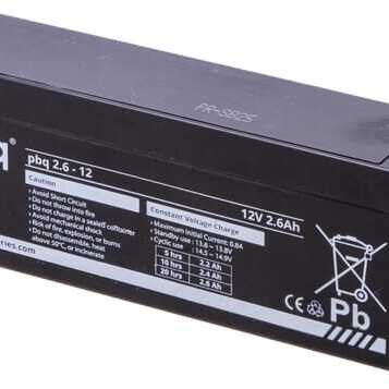 MTD Accu'soverzichtOE - 72506098 - Accu 12V/2,6Ah