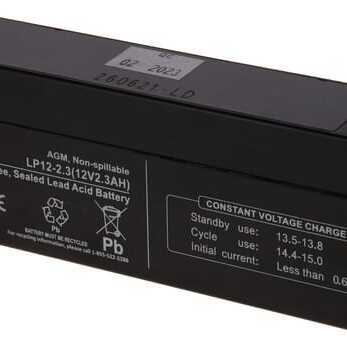 MTD Accu'soverzichtOE - 7251276 - Accu 12V 2,5Ah langwerpig