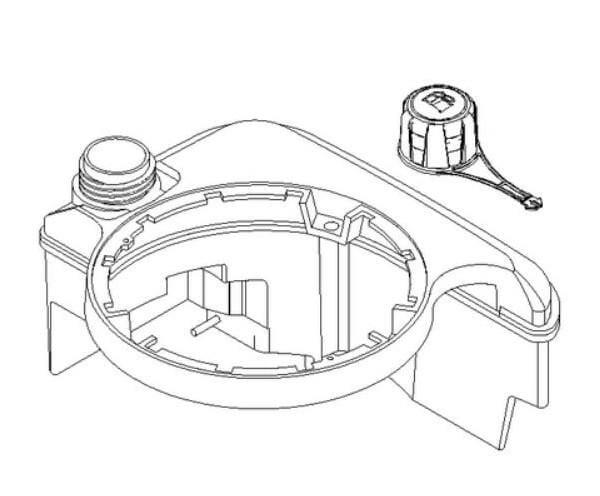 Briggs & Stratton Brandstoftank - 796578 - Benzinetank B&S