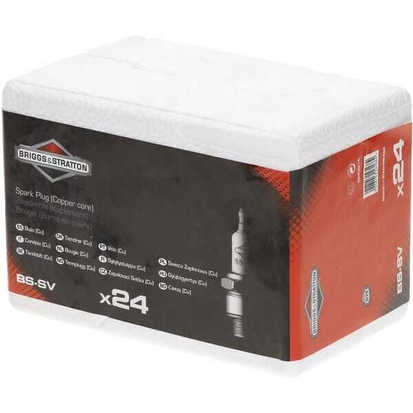 BS Bougie's Briggs & Stratton - 992301C - Bougie Garagepak 24 x BS-SV