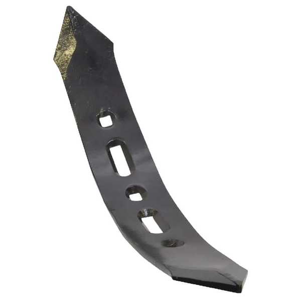 John Deere Cultivator beitels overzicht - CP121KR - Cultivator point 490x75x10mm, reversible right, curved, 4 hole, suitable for