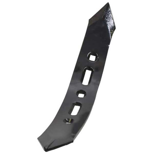 John Deere  - CP122GP - Spids venstre 490x75x10 mm, vendbar, buet, 4 huller, passende til Amazone