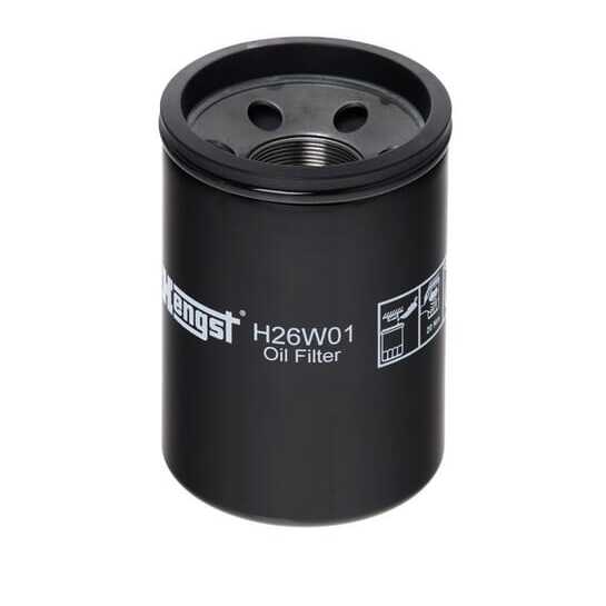 John Deere Oliefilters opschroef Hengst - H26W01 - Oil filter