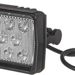 John Deere Werklamp rechthoekige LED - LA10411 - LED werklamp 21W 2600lm, breedstraler links