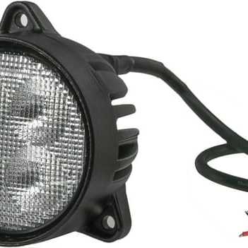 John Deere Werklampen rond LED - LA10429 - Werklamp led 40 W 4.800 lm rond Flood Kramp