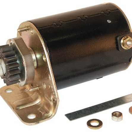 John Deere Elektrostartmotor - LG497595 - Startmotor B&S 16-tands