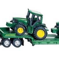 John Deere S01837 Dieplader met 2 tractoren - S01837 - Dieplader m. J.D. Tractoren