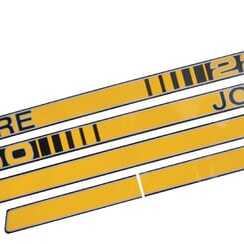 John Deere Stickerset - TR2250JD - Stickerset \