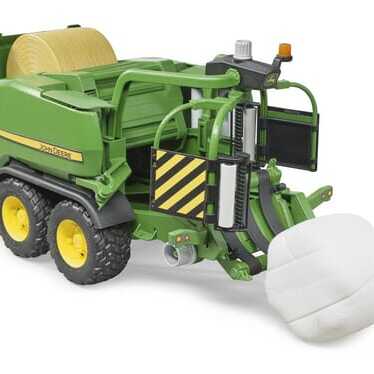 John Deere U02032 wikkelmachine C441R - U02032 - John Deere balenpers met kamer C441R