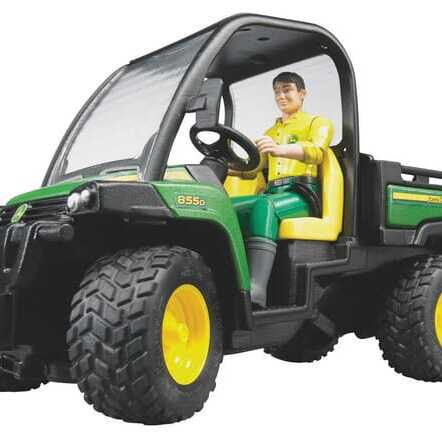 John Deere U02490 'Gator' 855D met bestuurder - U02490 - John Deere Gator 855D met bestuurder