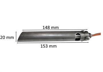 Gloeibougie voor pelletkachels  350w 230v met holster